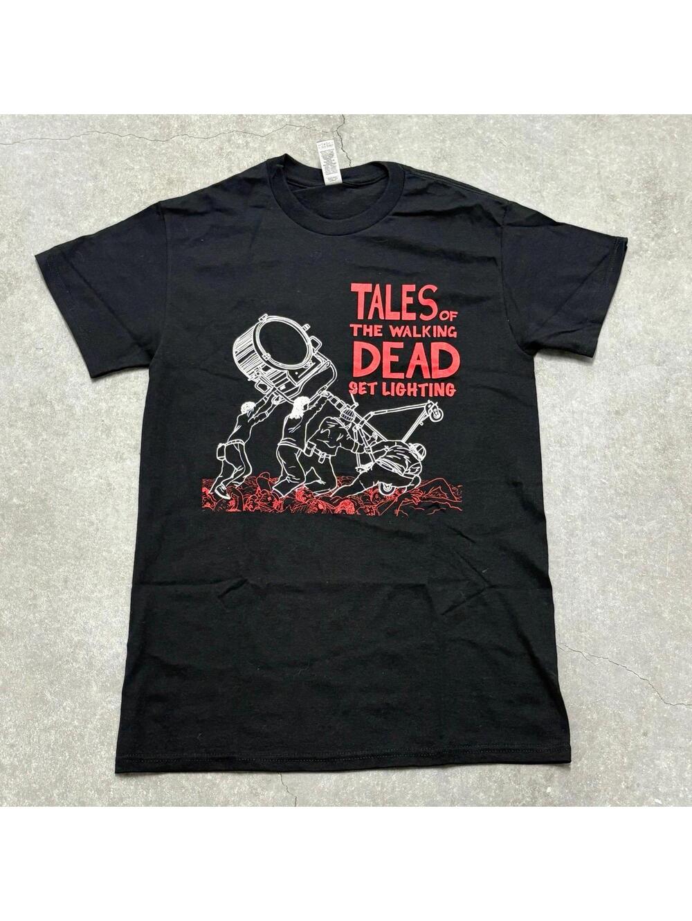 Gildan The Walking Dead Set Lighting Crew T Shirt